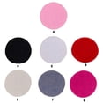 thumbnail image 2 of Minnieouse 20 piezas de almohadilla de tela redonda DIY artesanía hecha a mano parche básico Color sólido Manual ropa accesorios de joyería Ropa, zapatos y accesorios Miscelánea Negro 4cm Minnieouse AP015634-06, 2 of 6