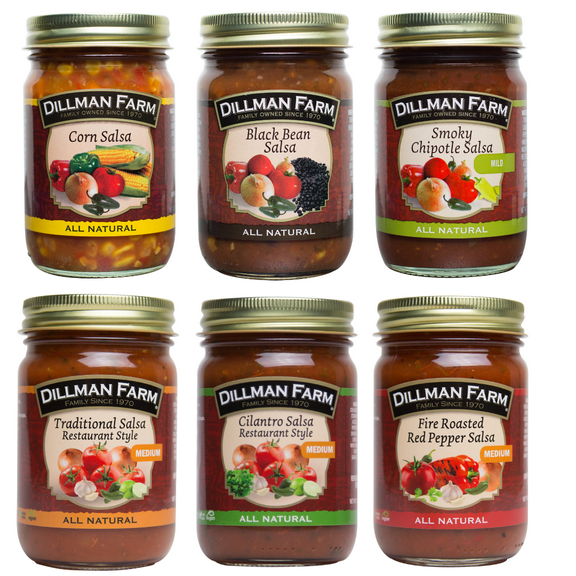 Dillman Farm 6 Piece Salsa Variety Pack