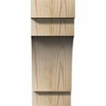 thumbnail image 2 of 5 1/2"W x 10"D x 14"H Mediterranean Smooth Corbel, Douglas Fir, 2 of 9