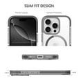 thumbnail image 4 of BELTRON Belt Case for iPhone 16 Pro, Slim Protective Transparent Case & Rotating Belt Clip Holster Combo Compatible with MagSafe, 4 of 9