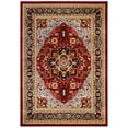 thumbnail image 2 of SAFAVIEH Lyndhurst Miranda Traditional Bordered Area Rug, Red/Black, 8' x 11', 2 of 8