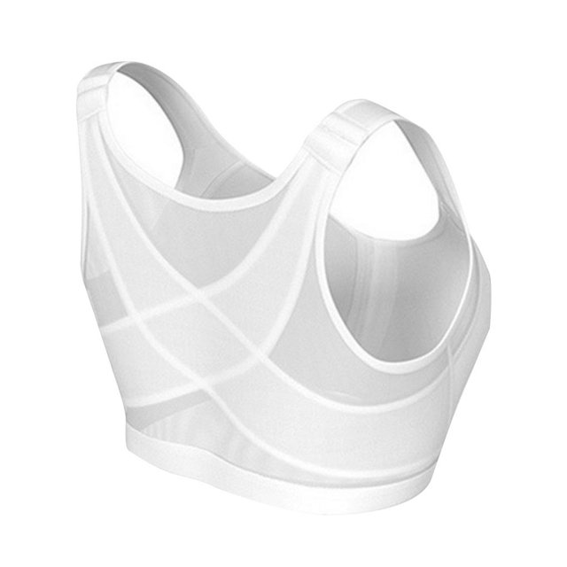 Yuarrent Sujetador Corrector de postura para mujer Uniforme atlético Blanco 3XL Yuarrent OD000595-06
