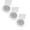 Light Blue, variant on Glitter Eye Shadow Palette - Pearl White Silver Shimmer Metallic Holographic Iridescent Cream Single Monochrome Eyeshadow, Highly Pigmented, Long-Lasting, Smooth Blendable Texture, Travel Makeup