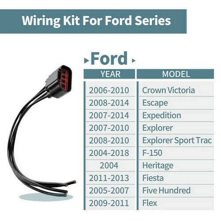 5 Wire Harness Pigtail Connector For Windshield Wiper Motor Fits: GM 5 Wire Harness Pigtail Connector For Windshield Wiper Motor Fits: GM