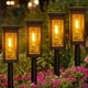 thumbnail image 1 of Luces solares para exteriores, luces LED, decoración de jardín, luces de enchufe de tierra para patio, luz solar para carretera, 1 of 9