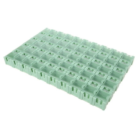 

HeroNeo 50 Pcs/Set SMD SMT Electronic Component Container Mini Storage Boxes kit