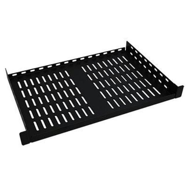 Vented Cantilever Rack Mount Steel Keyboard Server Shelf 19" 1U 8" Deep 4 Pack 