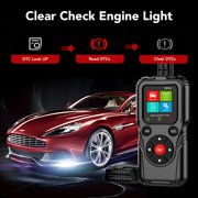 OBD2 Scanner, Car Code Reader, Auto Diagnostic Tool for Check Engine Light, Car Scanner for All Vehicles since 1996, Black