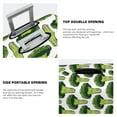 thumbnail image 5 of Kdxio Cute Broccoli Pattern Luggage Cover for Travel,Elastic and Durable,Fits 18-32 Inch,-No luggage included, 5 of 8