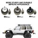 thumbnail image 5 of Bewildely RCGOFFLOW aleación de aluminio duradero engranaje diferencial duradero Rc engranaje diferencial para 1/10 AXIAL SCX10 RC accesorios de Kits de construcción modelo Plata, 5 of 6