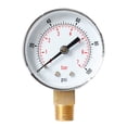thumbnail image 1 of EeaseCA Compresseur d'Air Haute Précision 0-7 Bar 0-100Psi Manomètre Haute Résistance, 1 of 7