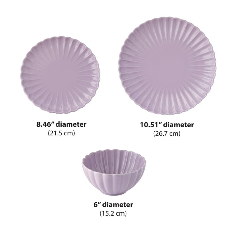 The Pioneer Woman Colette 12-Piece Stoneware Dinnerware Set