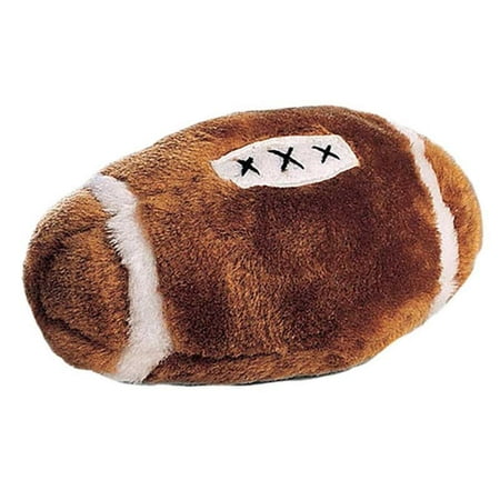 Plush Football Dog Toys 6 Soft Stuffed Sport Ball Fetch Play With Squeaker