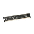 thumbnail image 3 of Waterproof PCB Ruler Clear Scale Reference Accessory Golden Plated Practical Measuring Rulers for Electronic Engineer Geek Maker Type 1, 3 of 6