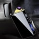 thumbnail image 2 of Electric Windproof Dual Arc Plasma Rechargeable Usb Lighter Smoking For Man Women Gifts(black), 2 of 5
