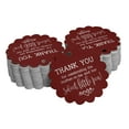thumbnail image 1 of Inkdotpot Real Silver Foil Thank You For Celebrating The Mother To Be Baby Shower Tags Favor Hang Paper Tags 100 Pieces, 1 of 7