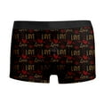thumbnail image 4 of Gunia Men Valentine's Day Boxer Briefs Love Heart Print Funny Novelty Cool Breathable Shorts Comfortable Breathable for Anniversary Valentines S-Xxxl Mens Underwear, 4 of 4