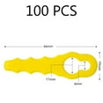 thumbnail image 5 of Plastic Machine Trimming Blades, Replacement Blades for Ryobi String Trimmer Double Serrated Blade Heads, 100 High-Strength Plastic Lawn Mower Accessories, Easy Installation and, 5 of 5