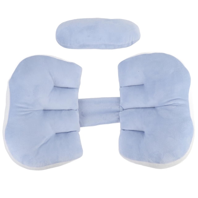 Pregnancy Sleeping Wedge Pillow, Crafted From Quality Polyester Fiber, U Shape Delivers Unparalleled Comfort, Belly Support, Full Body Pillow for Side Sleeping with Removable