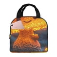 thumbnail image 1 of Easygdp Glowing Mushroom In Forest Bolsa Térmica Premium - Tela Oxford Impermeable, Gran Capacidad, Bolsillo Frontal, Unisex para Trabajo, Escuela, Actividades al Aire Libre y Picnics, 1 of 8