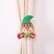 thumbnail image 2 of Abrazaderas para cortinas navideñas con forma de muñeco de peluche, hebilla para decoración del hogar Niña, 2 of 8
