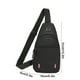 thumbnail image 3 of Bolso de pecho para hombre, mochila pequeña, moda informal, gran capacidad, bolso diagonal de un solo hombro, bolso para hombre, bolsos de pecho de poliéster, 3 of 6