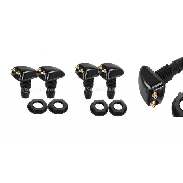 5x Reemplazo Universal Del Chorro Del Espray de La Boquilla Del Limpiaparabrisas Del Limpiaparabrisas Del Coche kusrkot Boquillas para limpiaparabrisas