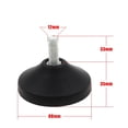 thumbnail image 3 of Beisidaer 4Pcs Billiard Pool Table Leg Levelers Foosball Table Foot Adjustment Pad, 3 of 6