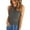 Grey, variant on Sngxgn Women's Cami Strap, Summer Sleeveless Tank Top Camisole(Grey,M)