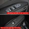 thumbnail image 4 of Car Carbon Fiber Window Glass Lift Button Switch Cover Trim Door Armrest Panel for Aini Krypton 5 IONIQ 2022+ A, 4 of 5
