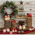 thumbnail image 2 of Boston International Holiday Ceramic Salt & Pepper Shakers, 2.5 x 3-Inches, Holly & Ivy Santa, 2 of 2