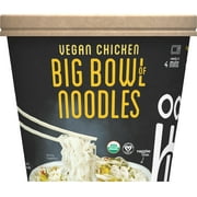 Ocean's Halo, Organic and Vegan Chicken Big Noodle Bowls, 4.02 oz
