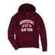 thumbnail image 1 of Aeropostale New York '87 Sudadera con capucha para mujer, morado, mediano Aeropostale Sudadera, 1 of 2