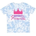 thumbnail image 3 of Inktastic Birthday Princess, Little Princess, Crown, Stars Girls Toddler T-Shirt, 3 of 5