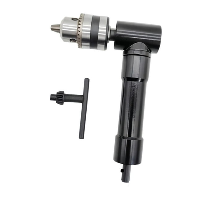 Accesorio del adaptador de perforación de ángulo recto para la extensión de curvatura de alimentación y taladrones manuales Mechón de metal