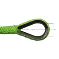 thumbnail image 2 of Extreme Max 3006.2639 Premium Solid Braid MFP Anchor Line with Thimble - 3/8" x 50', Neon Green, 2 of 2