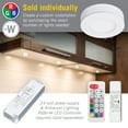 thumbnail image 6 of Armacost Lighting  PureVue RGBW Under Cabinet LED Puck Light Black Satin, 6 of 6