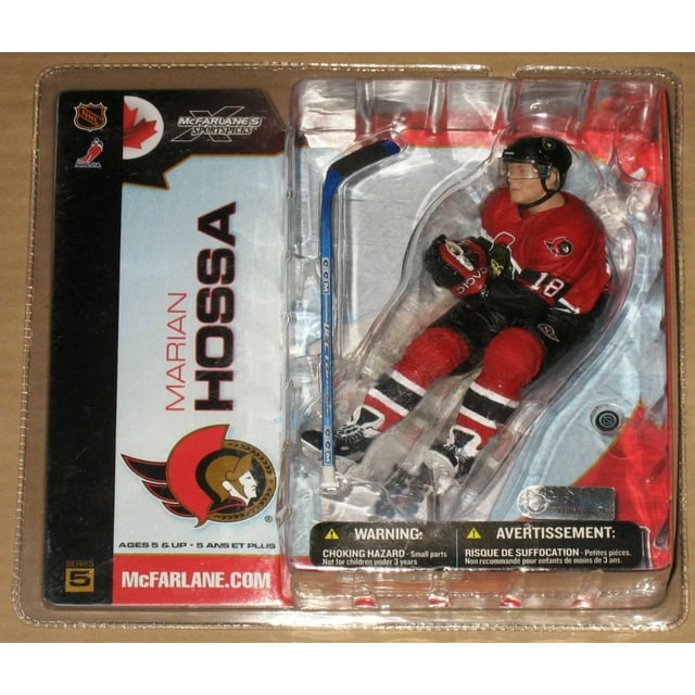 NHL Sportspicks Series 5 Marian Hossa (Ottawa Senators) Red Jersey Variant
