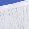thumbnail image 3 of Feather Dyed Fringe for Home Hat Decor DIY Craft Accessory White, 3 of 8