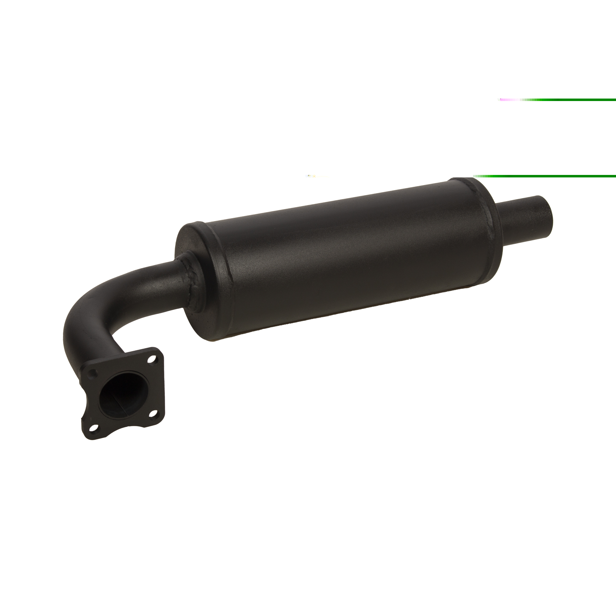 thumbnail image 3 of Black Muffler Replacement for JOHN DEERE Tractor 850 950 1050 M802472, 3 of 7