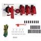 thumbnail image 1 of Panel De Interruptor De Encendido De 12 V Para Coches De Carreras Interruptores De Arranque De Encendido Con Botón De Arranque Del Motor Panel De Control De Encendido 5 En 1 Interruptores De Palanca D, 1 of 1