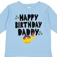 thumbnail image 4 of Inktastic Happy Birthday Daddy Party Boys or Girls Long Sleeve Toddler T-Shirt, 4 of 5