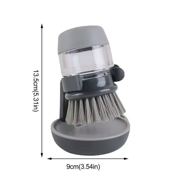XZNGL Hand Soap Dish Soap Dispenser Kitchen Brush With Holder for Pot Pan , Soap Dispensing Palm Brush Storage Set