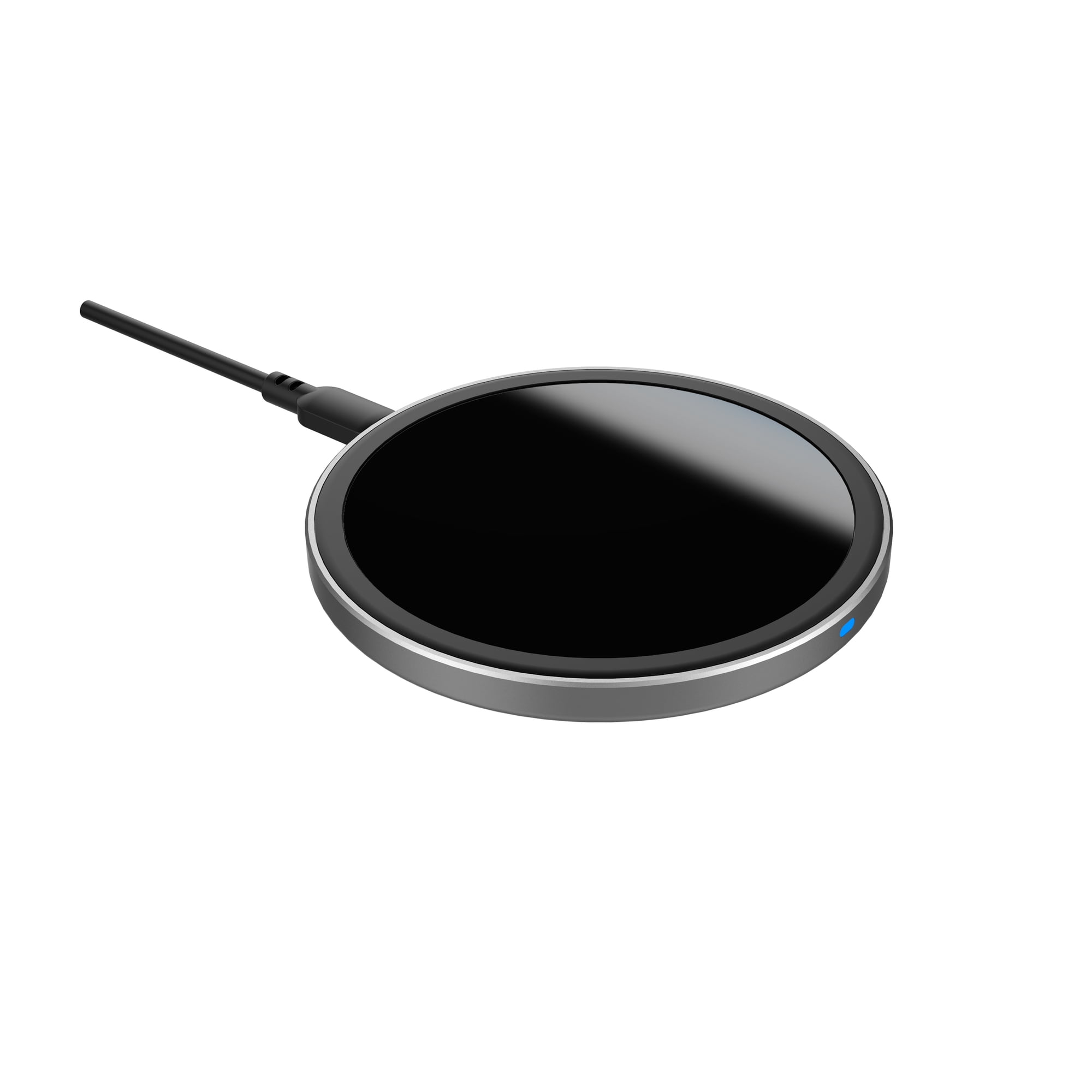 onn. 10W Wireless Charging Pad Compatible with iPhone 13/12/11/XS/X/8 Series Samsung Galaxy Series etc