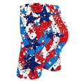 thumbnail image 5 of Gspmoly Shorts de Course pour Femmes, Leggings d'Été Taille Haute à Imprimé pour la Fête de l'Indépendance pour Femmes, Shorts de Plage, Shorts de Randonnée pour Femmes, Articles en Liquidation Multicolore P, 5 of 5