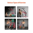 thumbnail image 6 of VEVOR Home Gym Equipment, Leverage Gym with 2:1 Ratio LAT Low Row System, Strength Training Machine for Squats Deadlifts Bench Press Bicep Curls, Home Gym Machine,Adjustable Full Body Workout Station, 6 of 9