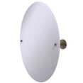 thumbnail image 1 of Frameless Oval Tilt Mirror with Beveled Edge - PQN-91-ABR, 1 of 1