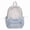 Blue, variant on Cutecore Star Daypack 16.93" Polyester Clear Pocket Water-Resistant Multi-Compartment for Travel Outings (Green)