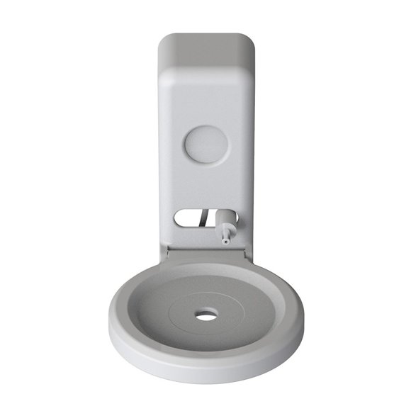 Soporte montado en la pared ABS para Echo Dot 5/4: Solución de almacenamiento de cables ordenados