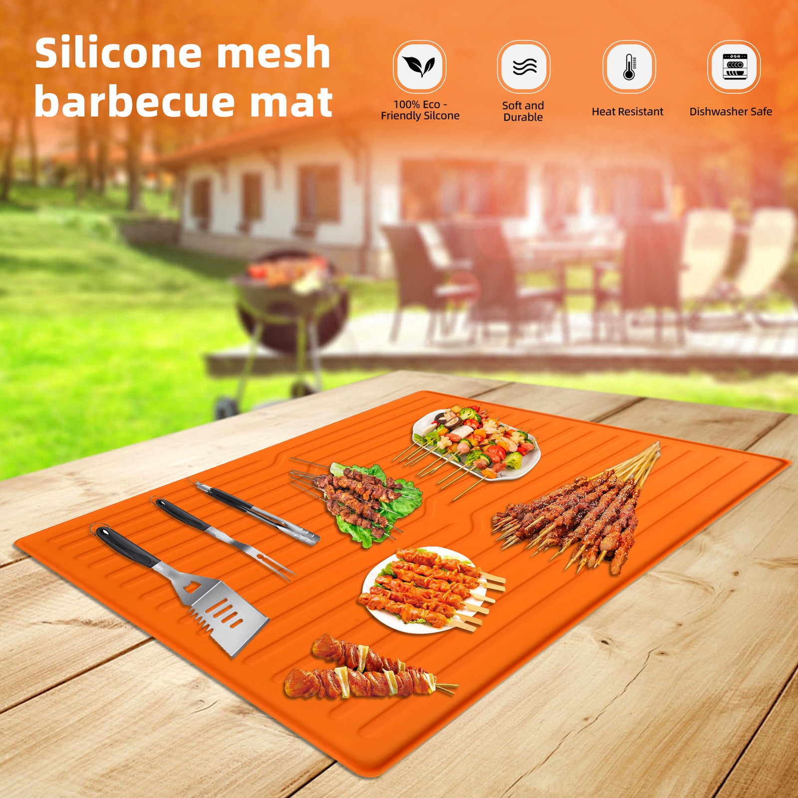 Stove Table Grill Proof Silicone Cover Grill Pan Mat Suitable For A Stove Table Grill Proof Silicone Cover Grill Pan Mat Suitable For A